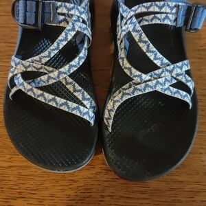 Stylish Blue and Black Kids Sandals